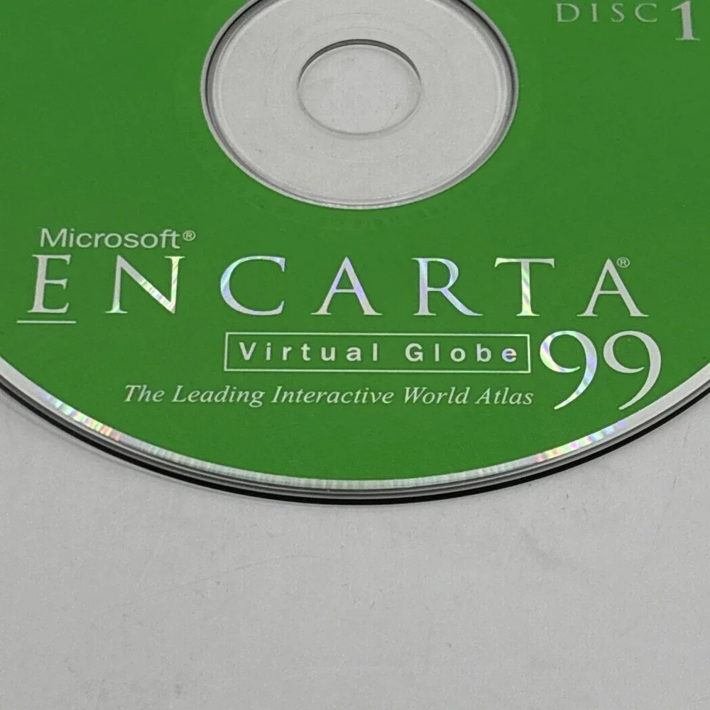 Microsoft Encarta Virtual Globe‎ 1999 The Interactive World Atlas